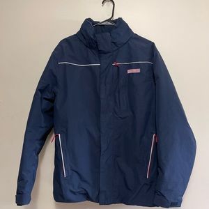 Vineyard Vines Men's Navy Performance Down Coat (Size M)